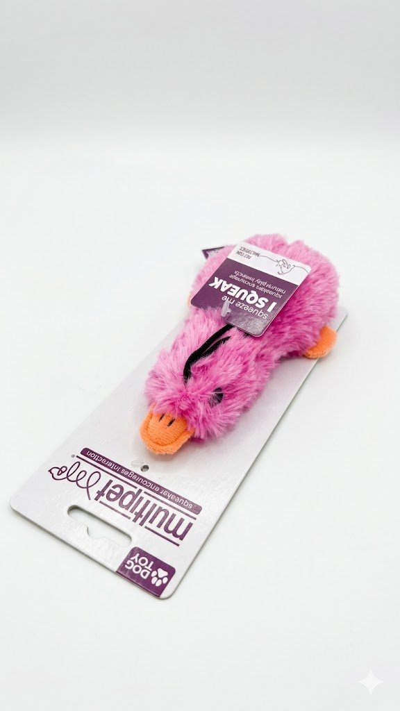 pato pequeno rosa