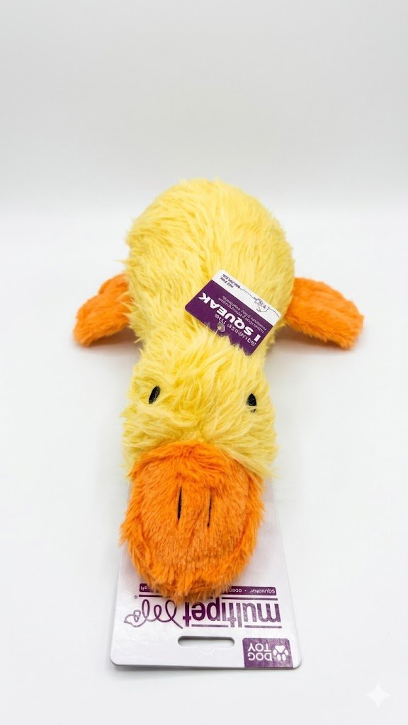 pato grande amarelo.